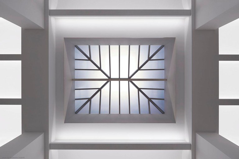 skylights can be the perfect art introduction to your home !!