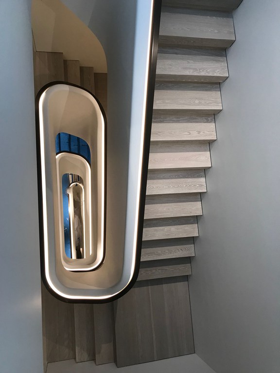 Staircase - Functional Art - Handrail Plaster with Bronze Insert.jpeg